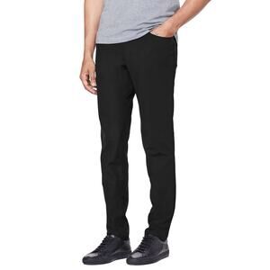 Lululemon ABC Slim Warpstreme Black Men's Size 30 x 33 Excellent Used Condition